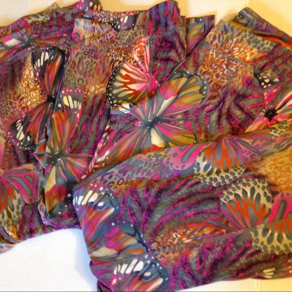 LAST PAIR 1X Buttery Soft Monarch BUTTERFLY & Animal Print Legging - Picture 8 of 8